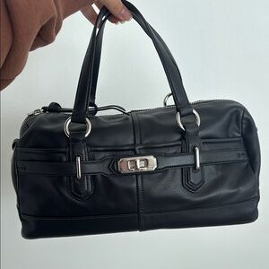 Coach Black Leather Purse